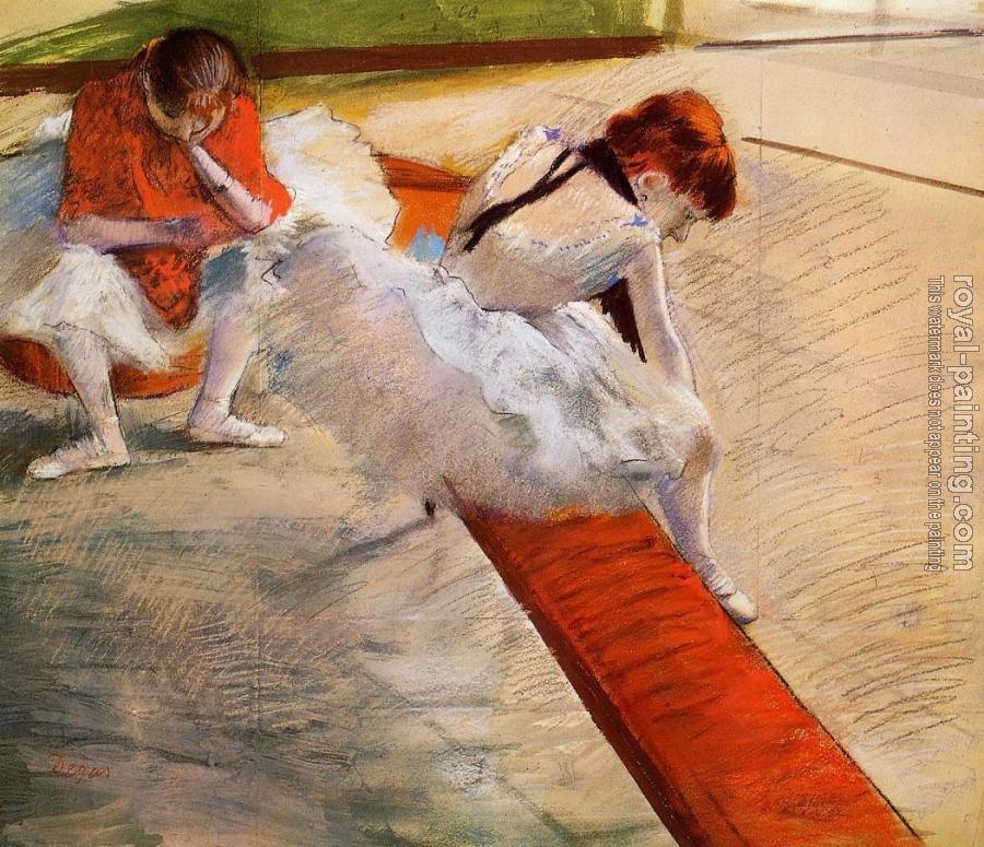 Edgar Degas : Dancers Resting